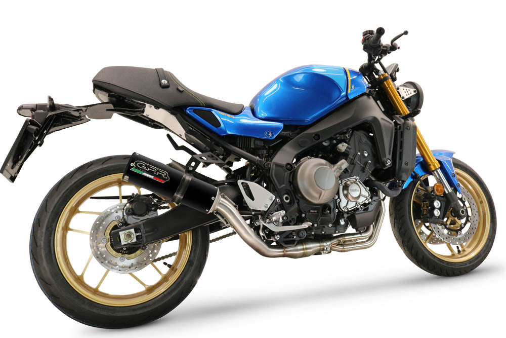 Yamaha Xsr 900 2022-2025 Exhaust GPR Full System M3 Black Titanium