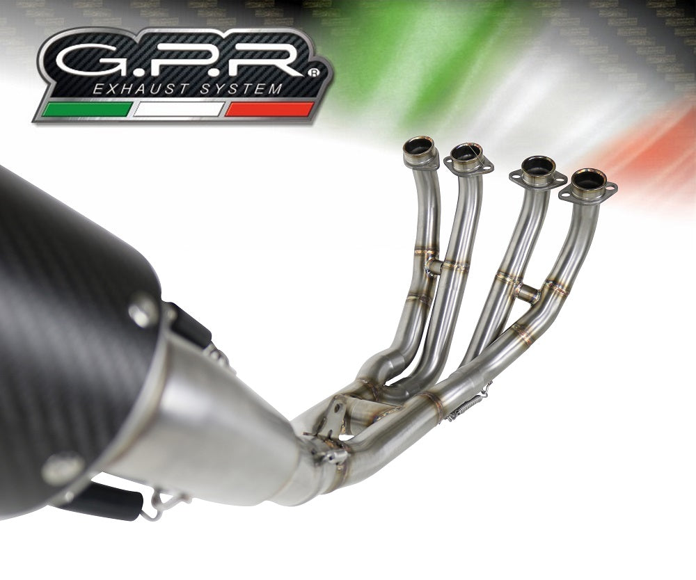 Yamaha Yzf R6 2017-2024 Replica WSBK Exhaust GPR Full System M3 Titanium Natural