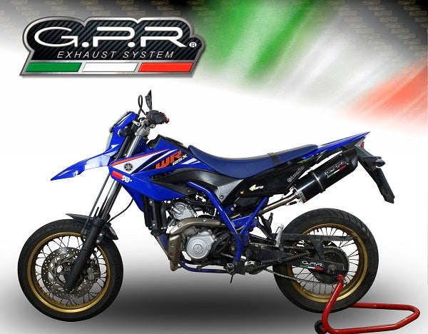 Yamaha Wr 125 X 2009-2014 Exhaust GPR Slip-on Furore Nero