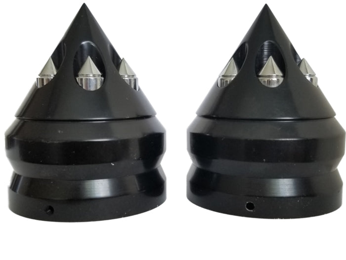 Sixty61 Suzuki GSXR Gatling FORK Covers Black-Chrome