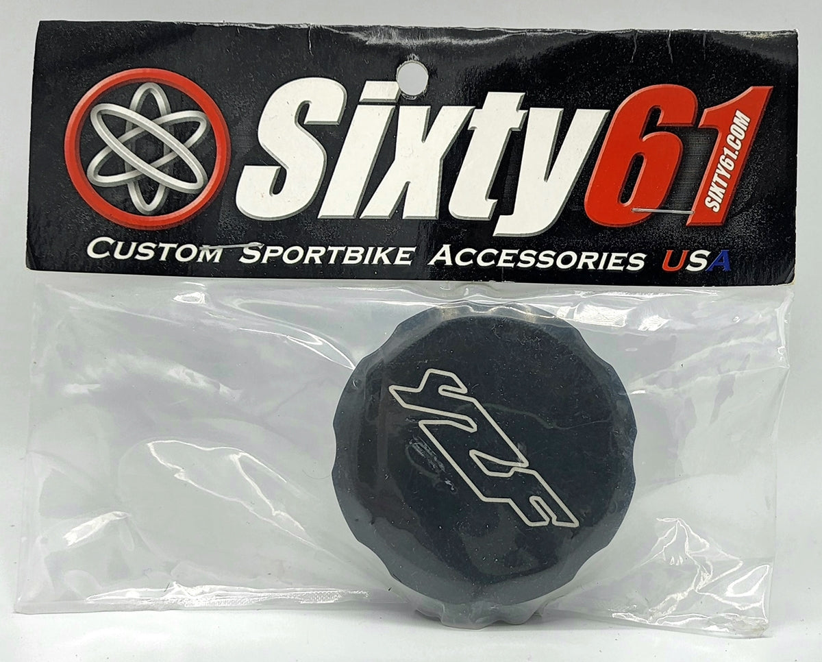 Engraved Yamaha 52MM Front Brake Fluid Reservoir cap in Black