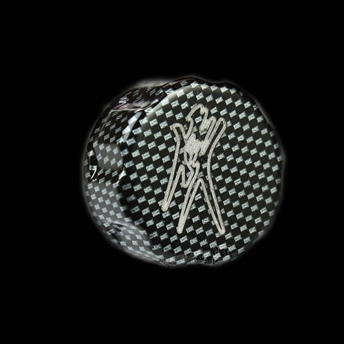 Hayabusa oil cap in Carbon Fiber Look