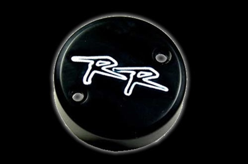 Engraved Honda FRONT Brake Reservoir cap CBR900RR/929RR/954RR/1000RR 93-05- Black