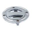 Suzuki 4-Hole Gas Cap in Chrome for GSXR 600 750 1000, Hayabusa (1st Gen), SV650, TL1000R