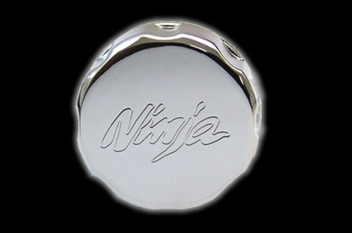 Kawasaki oil cap Chrome-Ninja Engraved