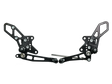Vortex Rearsets Black Kawasaki EX 250 R 2008-13 EX300 Ninja 2013-17 RS424K
