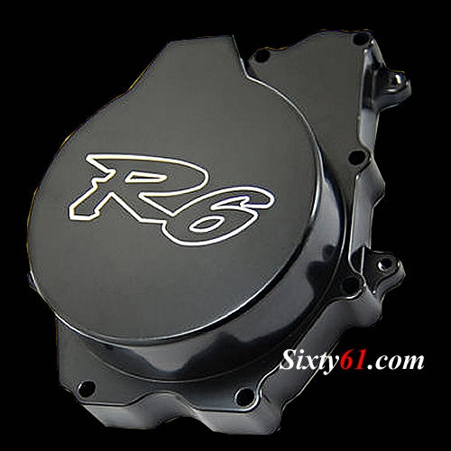 1999-2002 Yamaha YZF R6 Black Stator Engine Cover (SC007/ MT055)