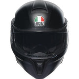 AGV Streetmodular Motorcycle Helmet - Matte Black - Small 2118296002001S