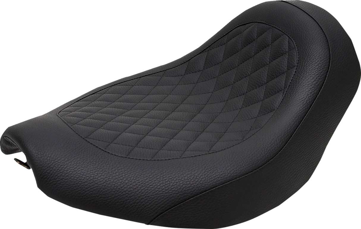 KODLIN MOTORCYCLE Seat - Solo - Black - For M8 Breakout/Fatboy K59660