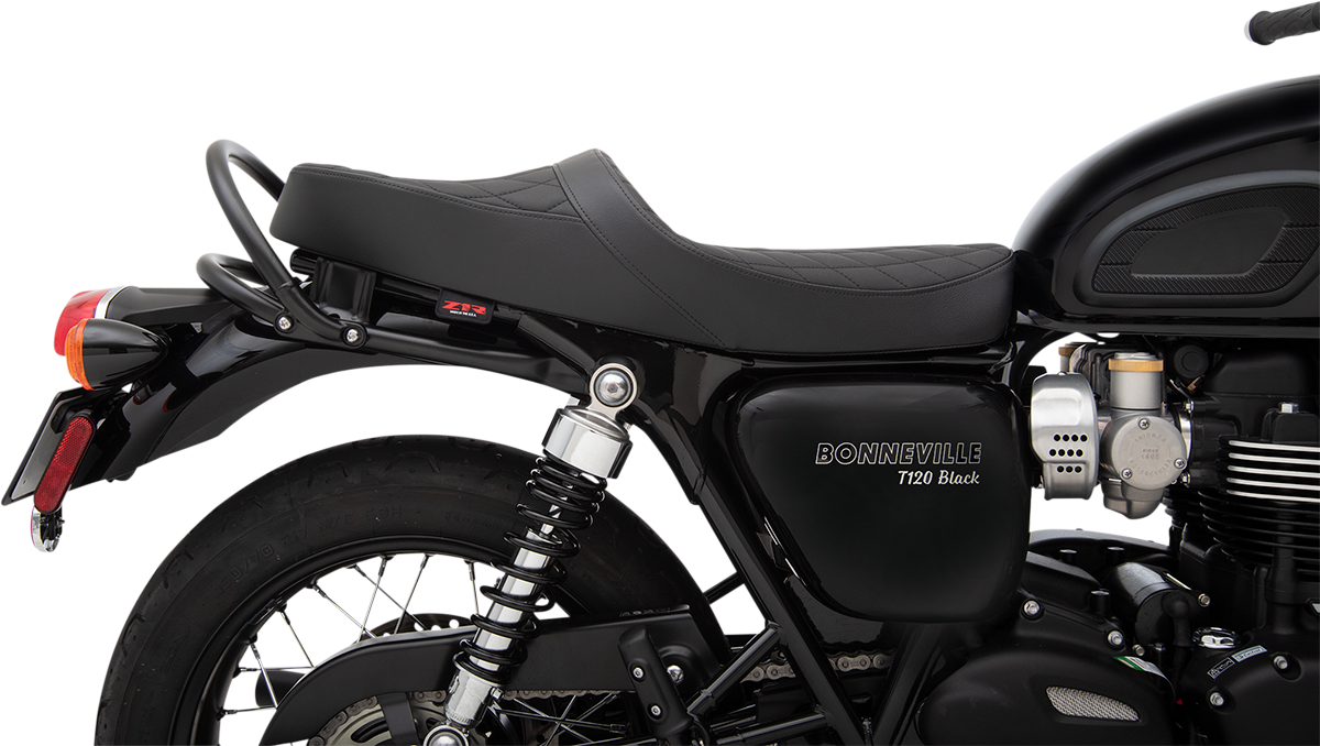 Z1R Low TR Seat - Double Diamond - Black - Vinyl 0810-2220