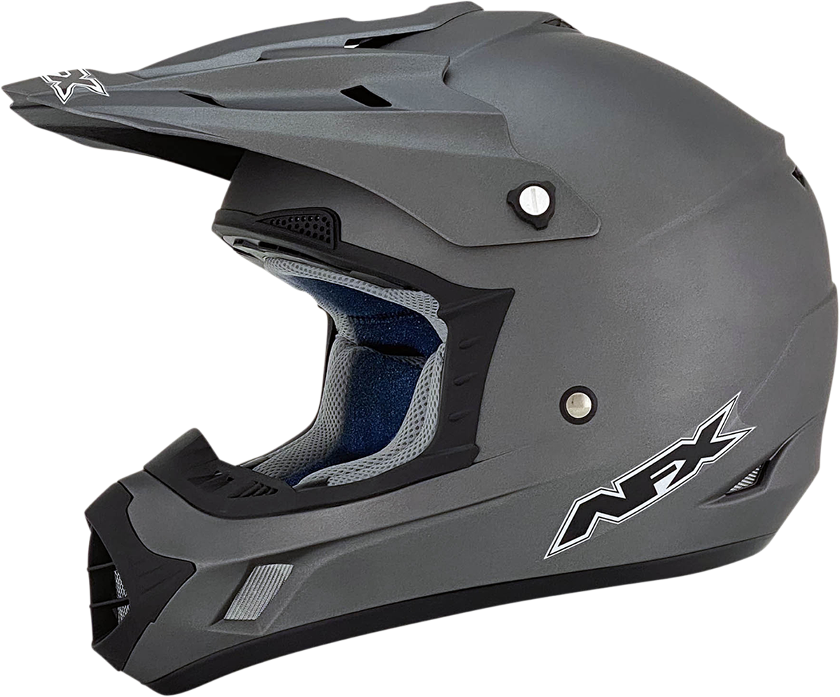 AFX FX-17 Motorcycle Helmet - Frost Gray - Small 0110-3432