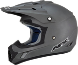 AFX FX-17 Motorcycle Helmet - Frost Gray - Small 0110-3432