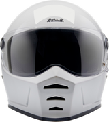 BILTWELL Lane Splitter Motorcycle Helmet - Gloss White - Large 1004-104-504