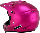 AFX FX-17Y Motorcycle Helmet - Fuchsia - Medium 0111-0947