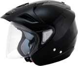 AFX FX-50 Motorcycle Helmet - Gloss Black - Small 0104-1364