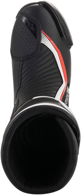 ALPINESTARS SMX+ Boots - Black/White/Red Fluorescent - US 6.5 / EU 40 2221019-1231-40