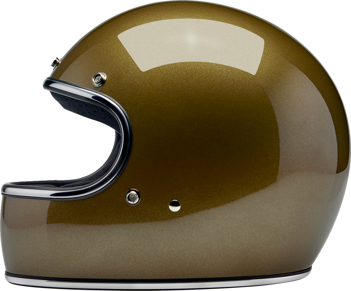 BILTWELL Gringo Motorcycle Helmet - Ugly Gold - Small 1002-363-502