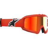 ALPINESTARS GOGGLES Youth Vision Goggle - Corp - Orange - Red Mirror 5140225-480