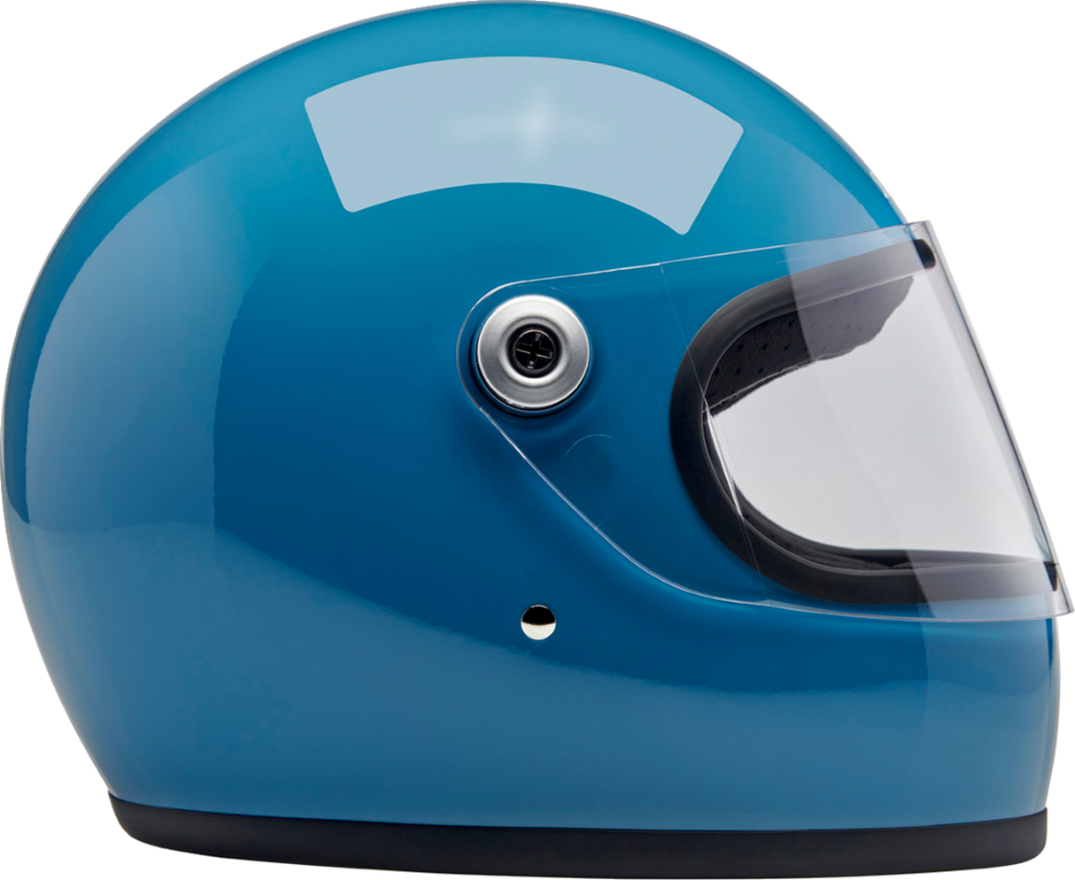 BILTWELL Gringo S Motorcycle Helmet - Gloss Dove Blue - Large 1003-165-504