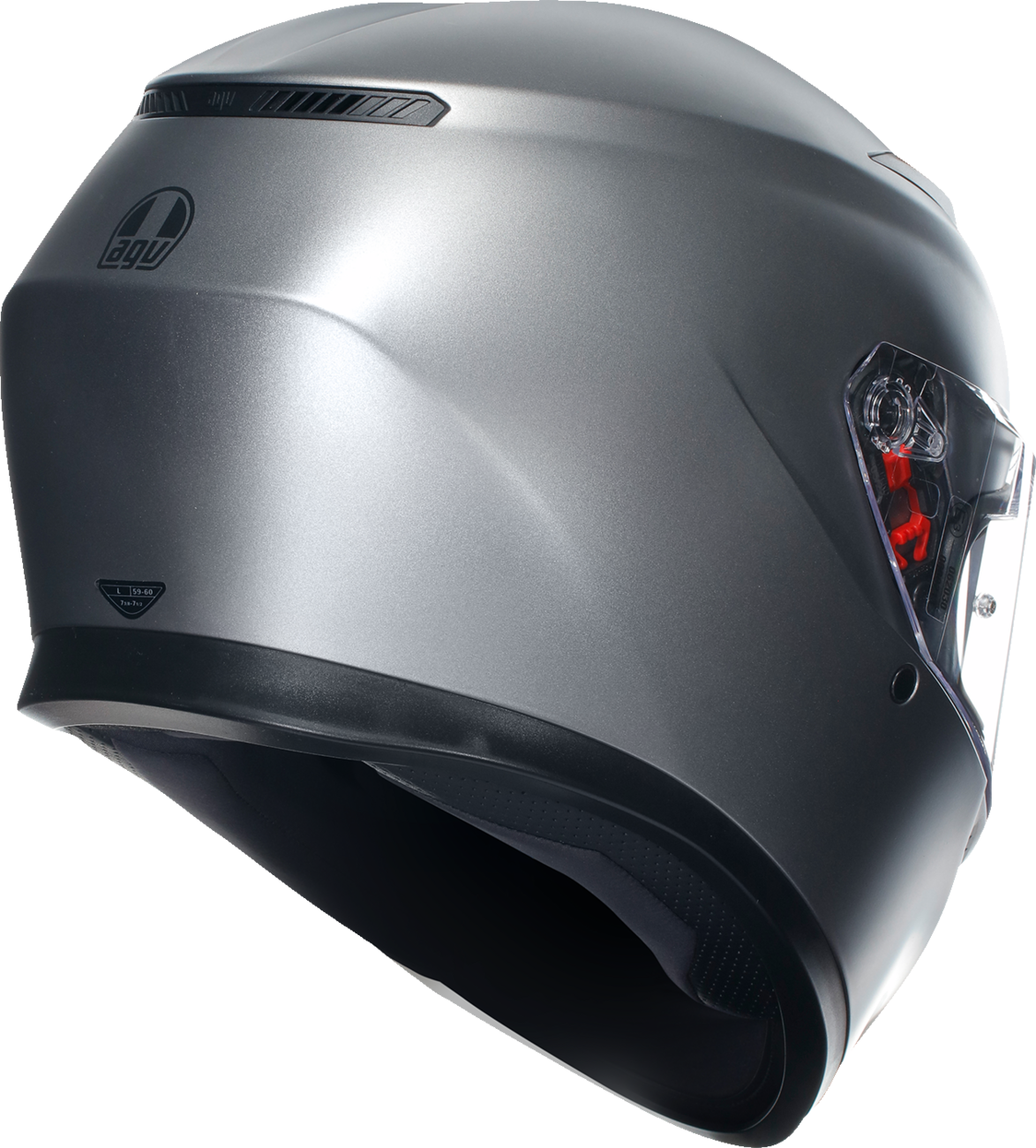 AGV K3 Motorcycle Helmet - Matte Rodio Gray - Small 2118381004006S