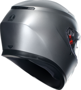 AGV K3 Motorcycle Helmet - Matte Rodio Gray - Small 2118381004006S