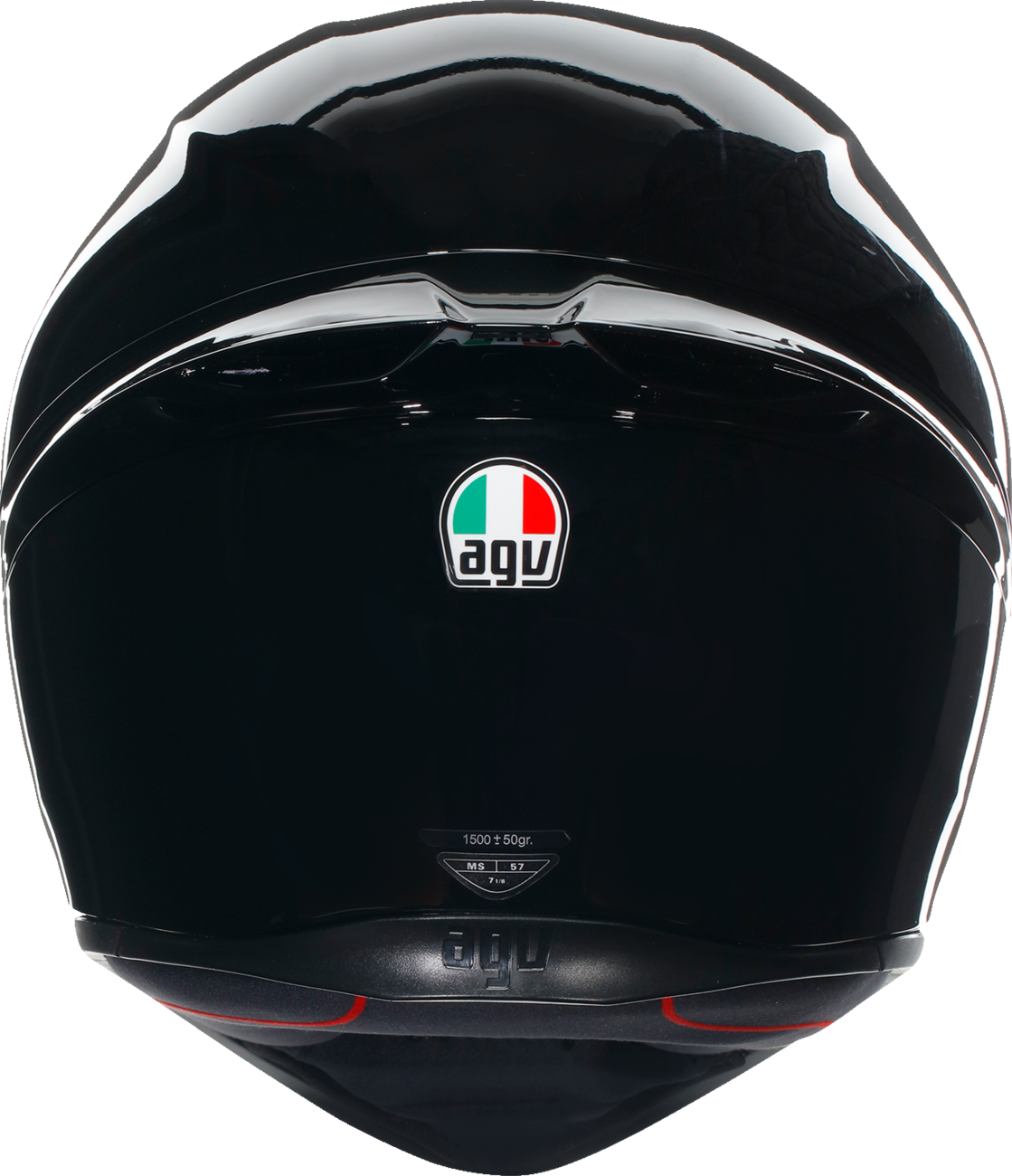 AGV K1 S Motorcycle Helmet - Black - Small 2118394003027S