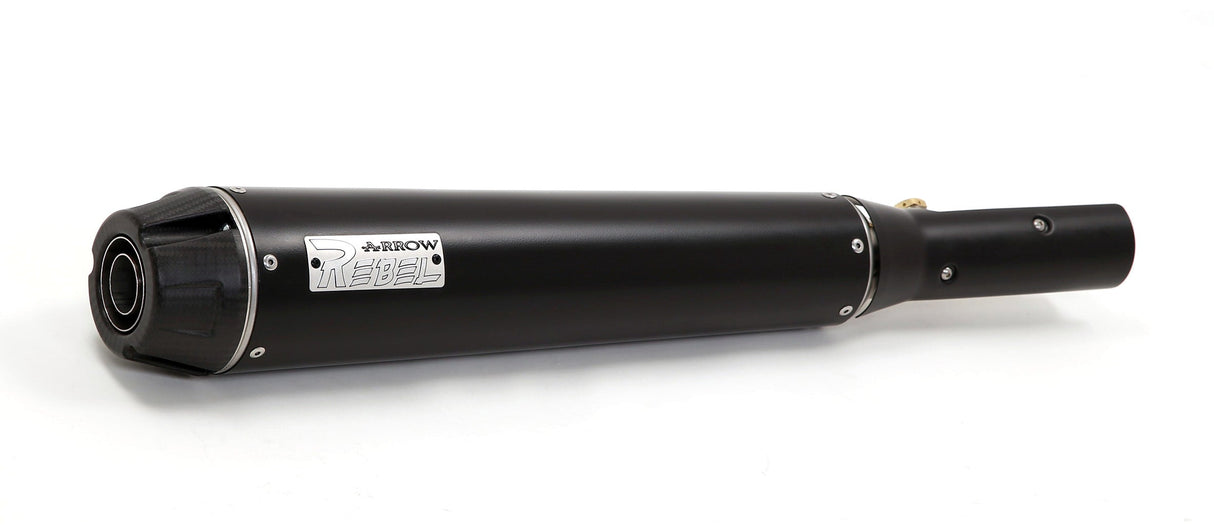 Arrow Kawasaki Vulcan S 650 Stainless Steel Full System 2:1 With Nichrom Homologated Rebel Silencer With Aluminium End Cap 74501rba