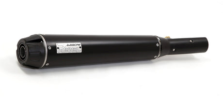 Arrow Yamaha Xsr 700 '21 Homologated Nichrom Dark Rebel Silencer With Aluminum Endcap  74509rba