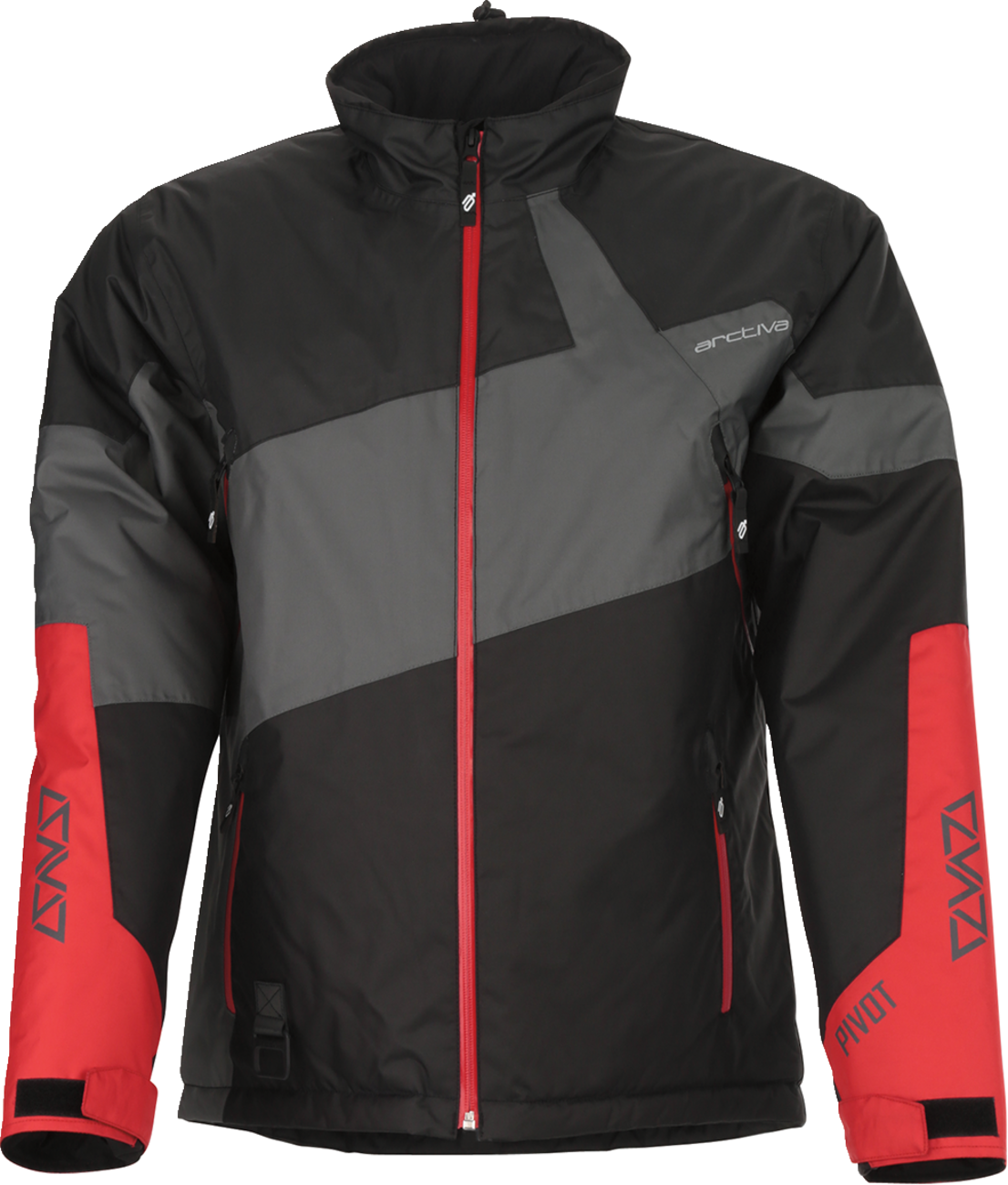 ARCTIVA Pivot 6 Jacket - Gray/Black/Red - Large 3120-2108