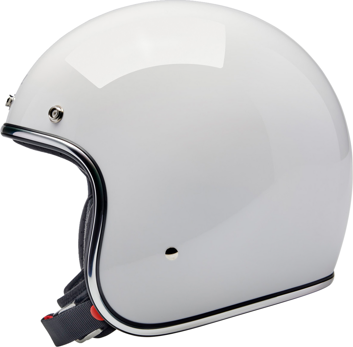 BILTWELL Bonanza Motorcycle Helmet - Gloss White - Small 1001-164-202