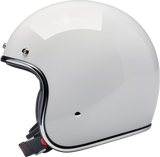 BILTWELL Bonanza Motorcycle Helmet - Gloss White - XS 1001-164-201