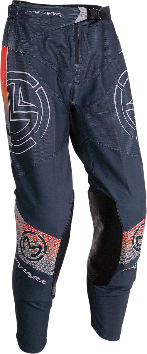 MOOSE RACING Sahara Pants - Orange/Gray - 28 2901-9911