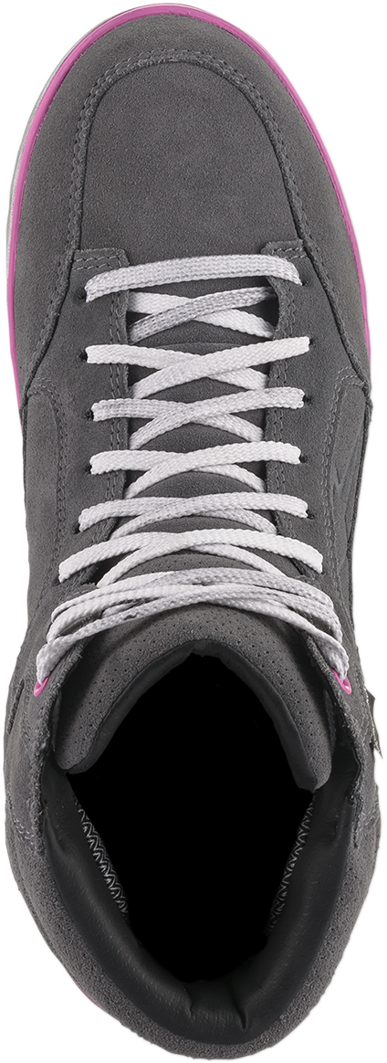 ALPINESTARS J-6 Waterproof Women's Shoes - Gray/Pink - US 11.5 2542220909512