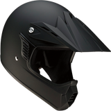 Z1R Child Rise Motorcycle Helmet - Flat Black - L/XL 0101-10762