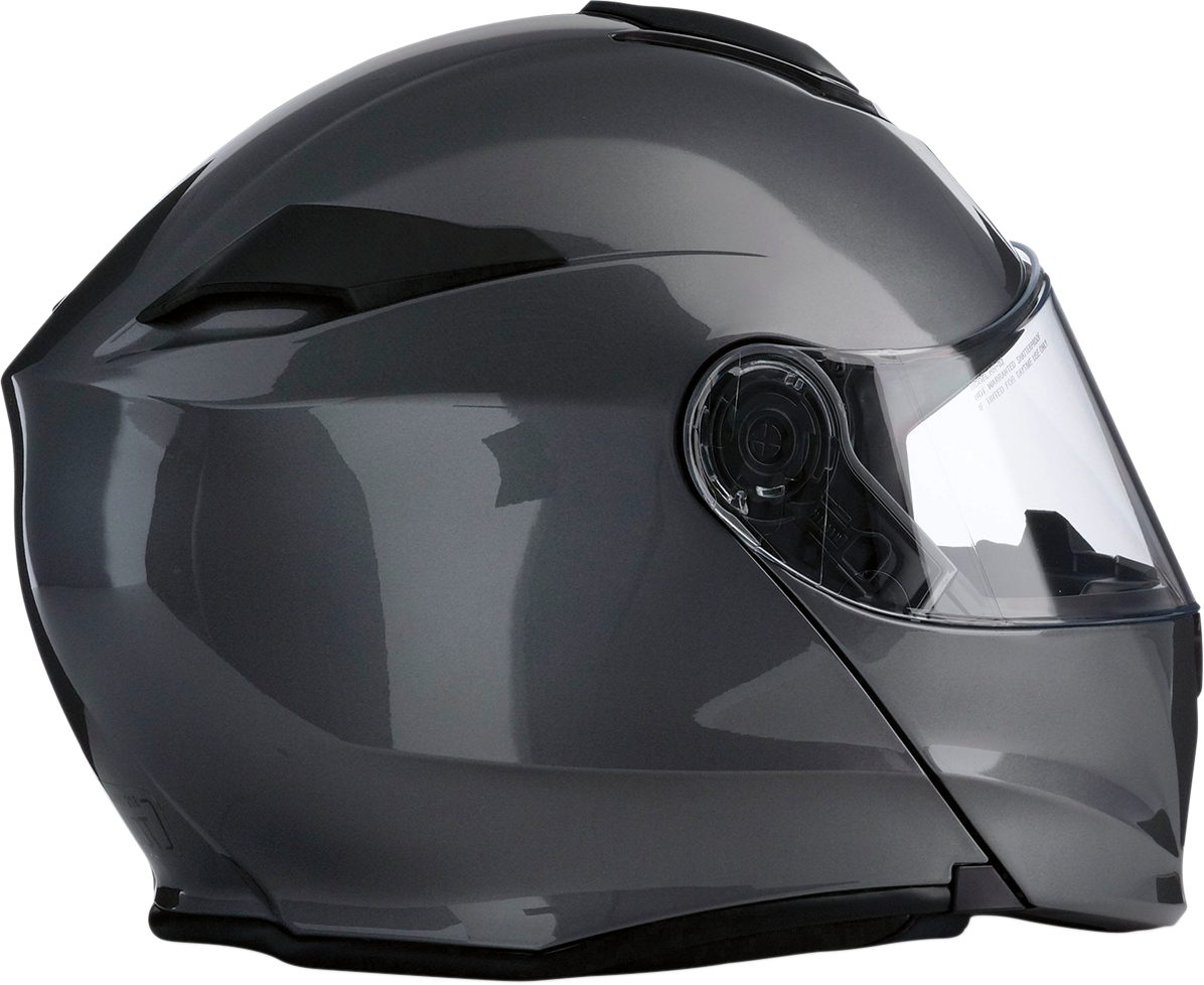 Z1R Solaris Motorcycle Helmet - Dark Silver - Large 0101-10051