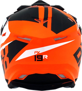 AFX FX-19R Motorcycle Helmet - Racing - Matte Orange - Large 0110-7085