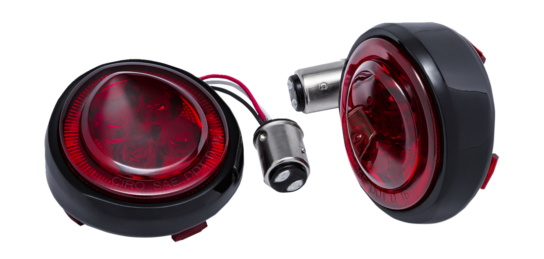 CIRO Signal Insert - Rear - Black - Red 45720