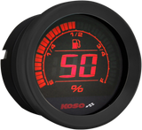 KOSO NORTH AMERICA 2" Fuel Level Gauge - Black BA050210