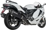 Akrapovic Suzuki Hayabusa 2022-2024 Exhausts, Akrapovic Slip-on in Titanium and Carbon Fiber S-S13SO4-HRAATBL