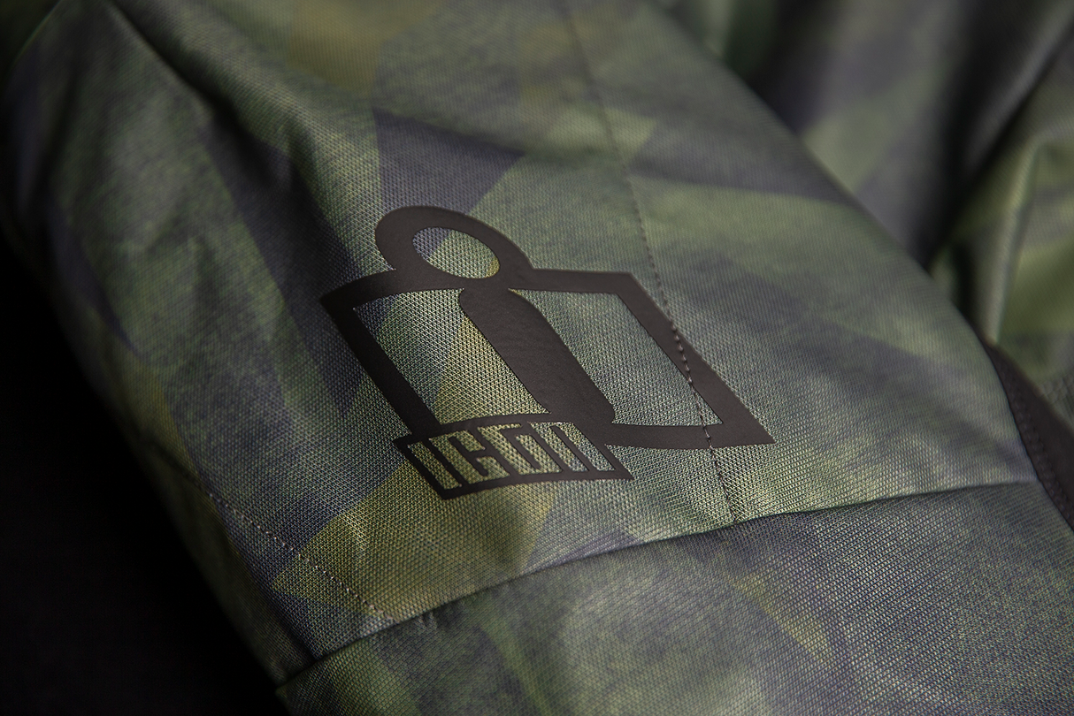 ICON Airform Battlescar™ Jacket - Green - Small 2820-5479