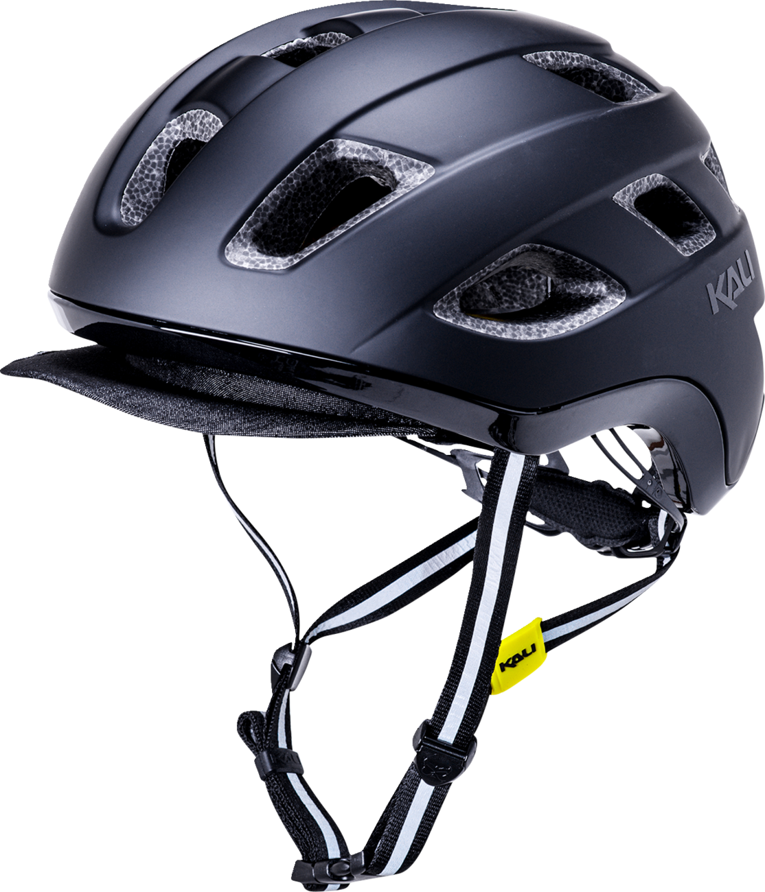 KALI Traffic 2.0 Bicycle Helmet - Matte Black - S/M 0250922116