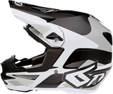 6D ATR-1 Motorcycle Helmet - Apex - White - Small 10-4515