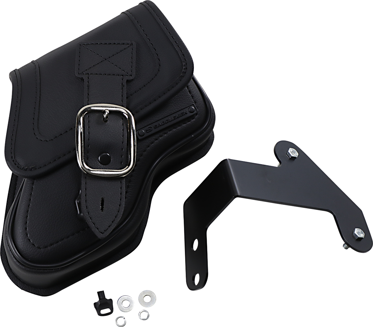 SADDLEMEN Saddlebag - Black -Dyna '06-'17 EX000955B