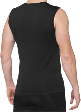 100% Basecamp Sleeveless Shirt - Black - Medium 40046-00001