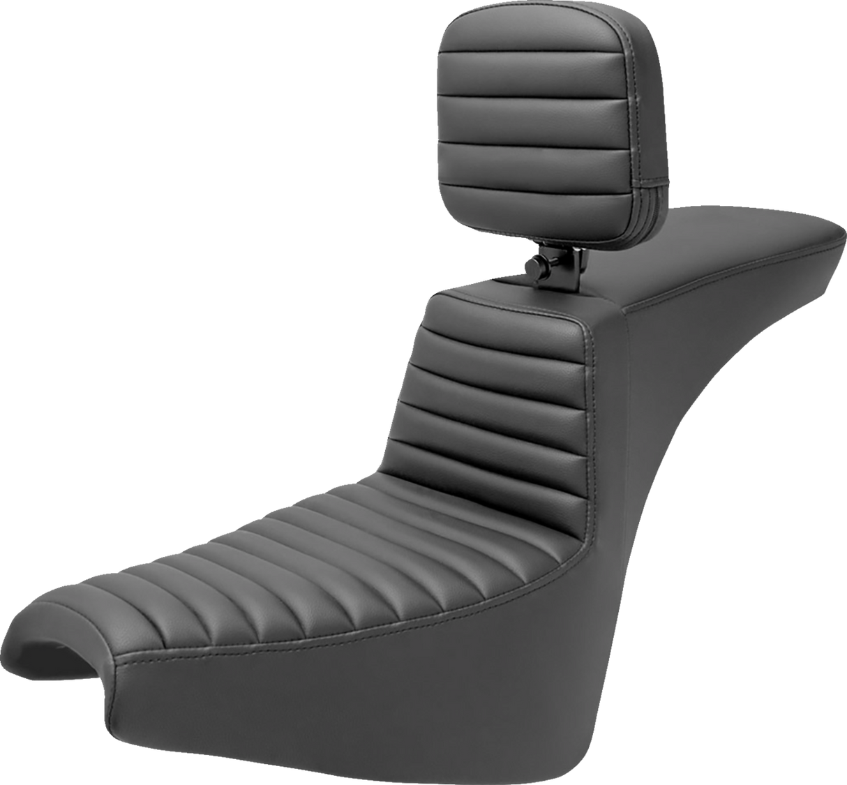 SADDLEMEN Tour Step Up Seat - Rider Backrest - Tuck-n-Roll - FXBB/FXST '18-'22 818-30-191BR