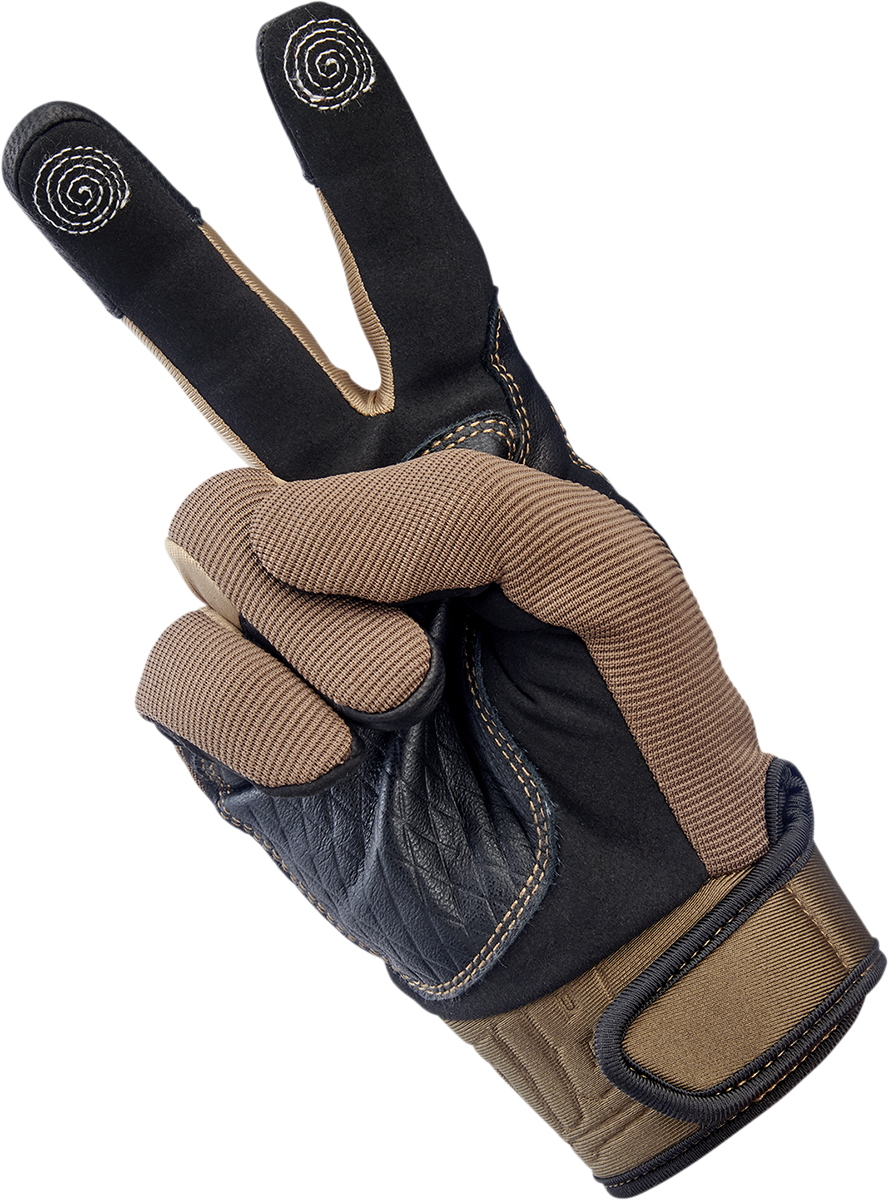 BILTWELL Baja Gloves - Chocolate - XL 1508-0201-305