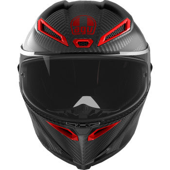 AGV Pista GP RR Motorcycle Helmet - Intrepido - Matte Carbon/Black/Red - Large 2118356002-019-L