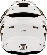 AFX FX-41 Motorcycle Helmet - Range - Matte White - Medium 0140-0077