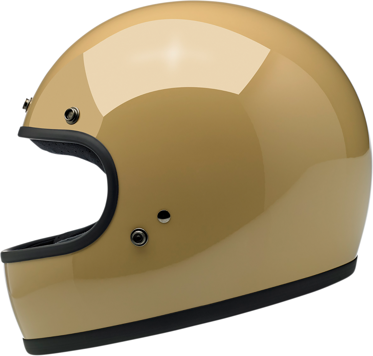 BILTWELL Gringo Motorcycle Helmet - Gloss Coyote Tan - Medium 1002-114-103