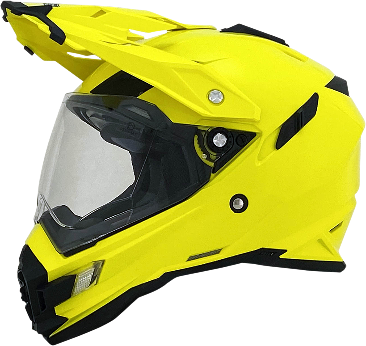 AFX FX-41DS Motorcycle Helmet - Hi-Vis Yellow - Medium 0110-3774